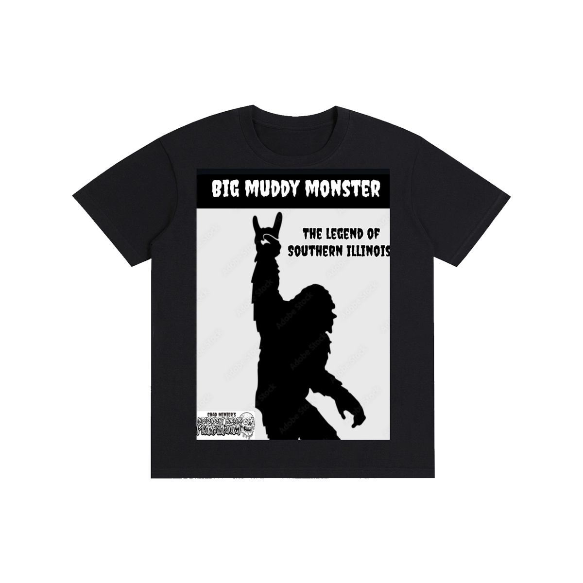 Big Muddy Monster “Johnny Style” Black T-Shirt