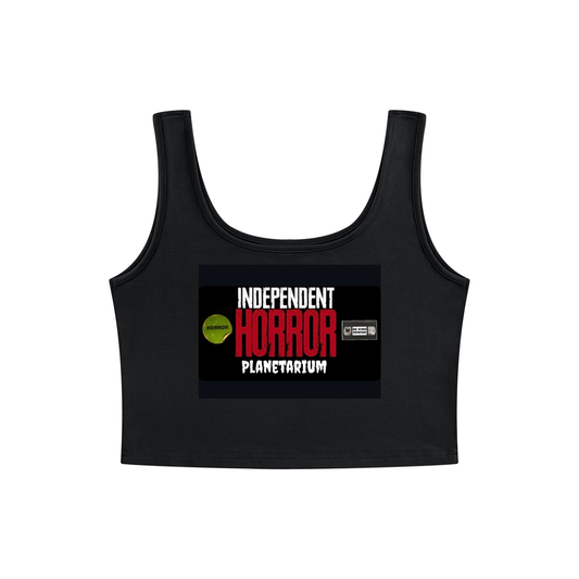Independent Horror Planetarium Women's Cropped Tank Top