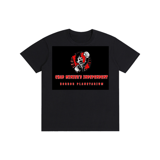 Punk Black Cotton T-Shirt