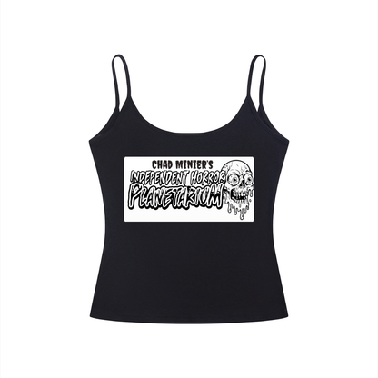 Independent Horror Planetarium Women’s Slim Fit Open-Back Tank Top