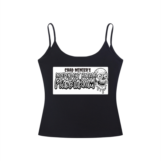 Independent Horror Planetarium Women’s Slim Fit Open-Back Tank Top